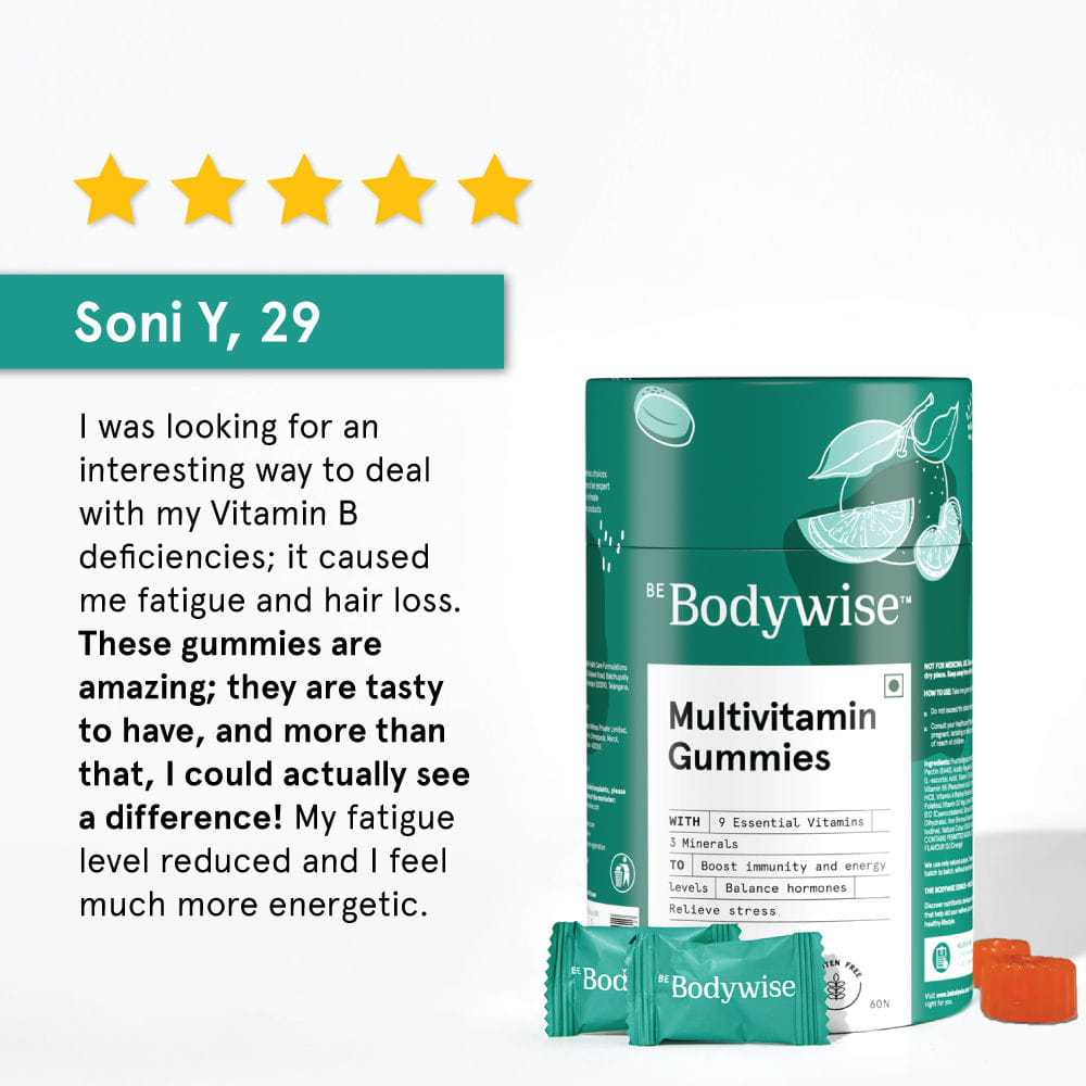 Buy Bodywise Multivitamin Gummies Best Multivitamins for Women